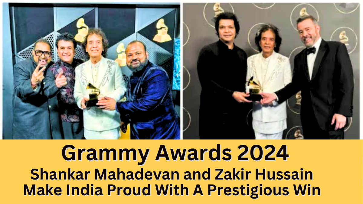 Grammy Awards 2024: Shankar Mahadevan and Zakir Hussain Make India Proud.