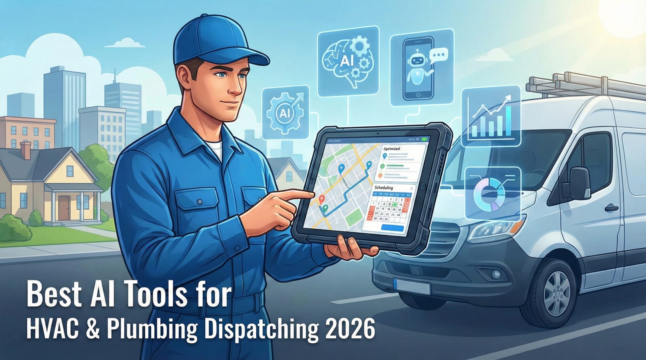 Best AI Tools for HVAC technician using tablet